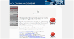Desktop Screenshot of goldinmgmt.com